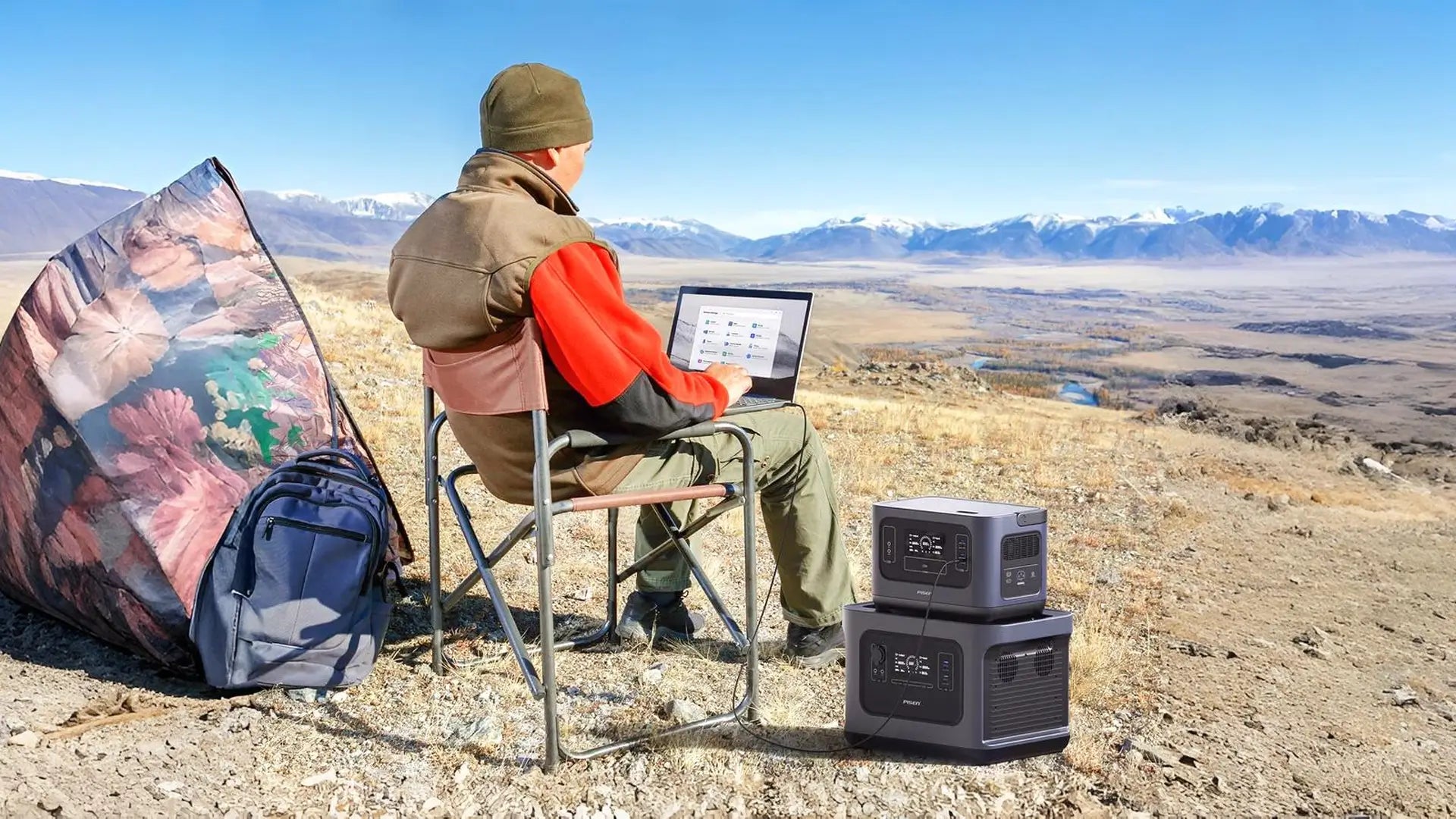 600W, 1000W, or 2000W Power Station