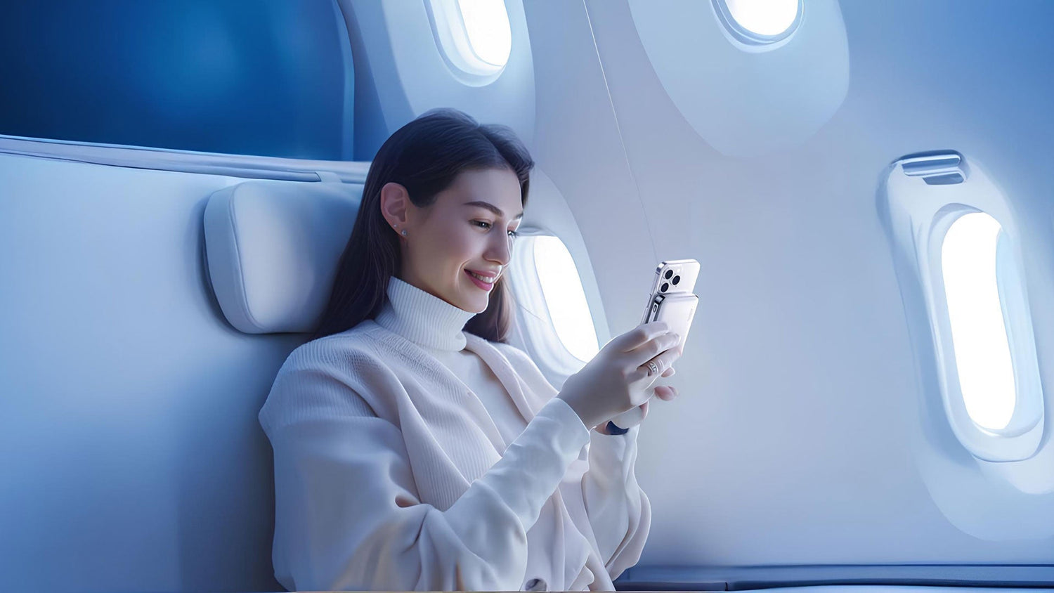 Carrying a power bank on an airplane