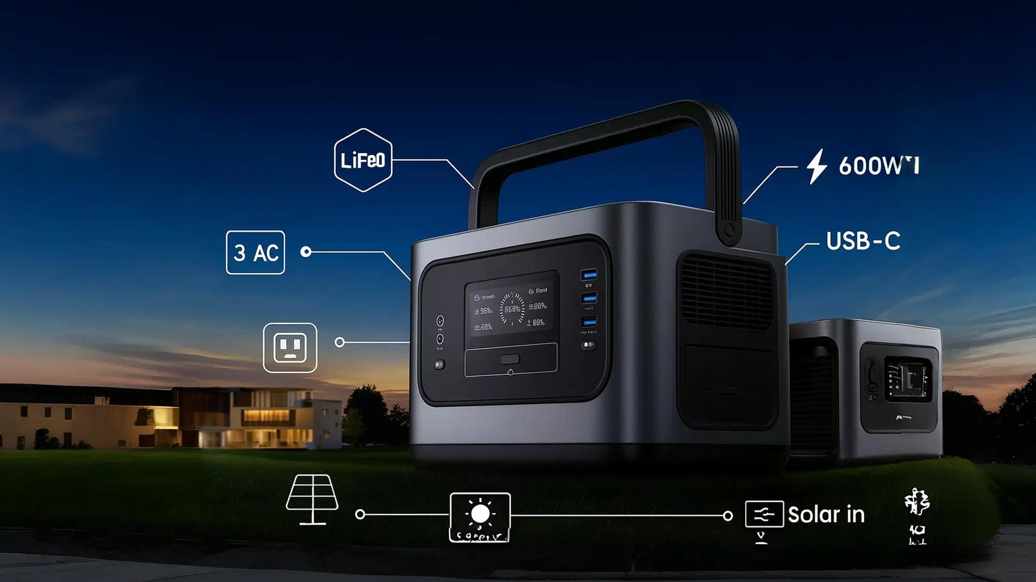 Portable Power Station Key Features