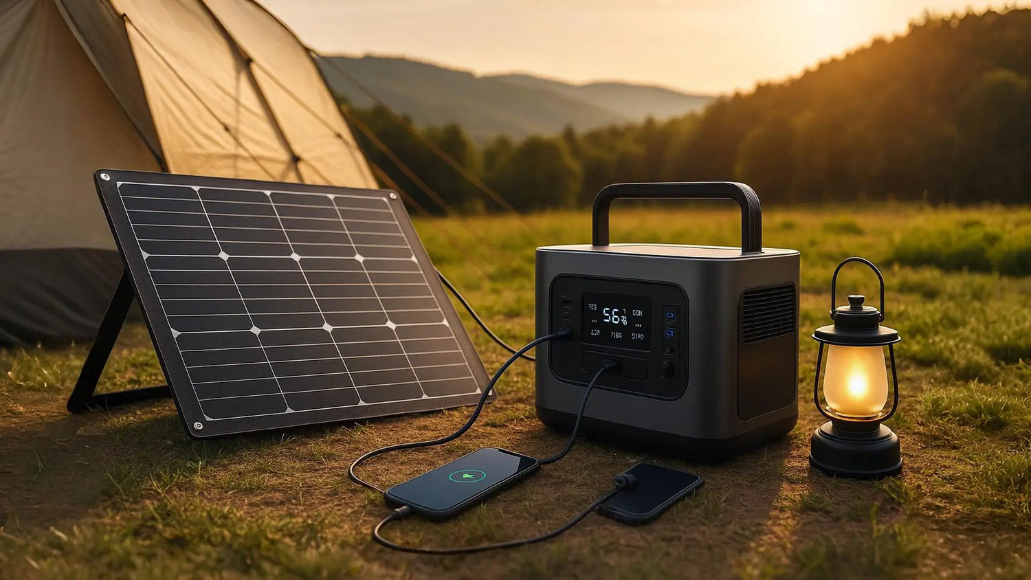 Portable Power Stations and Solar Panels