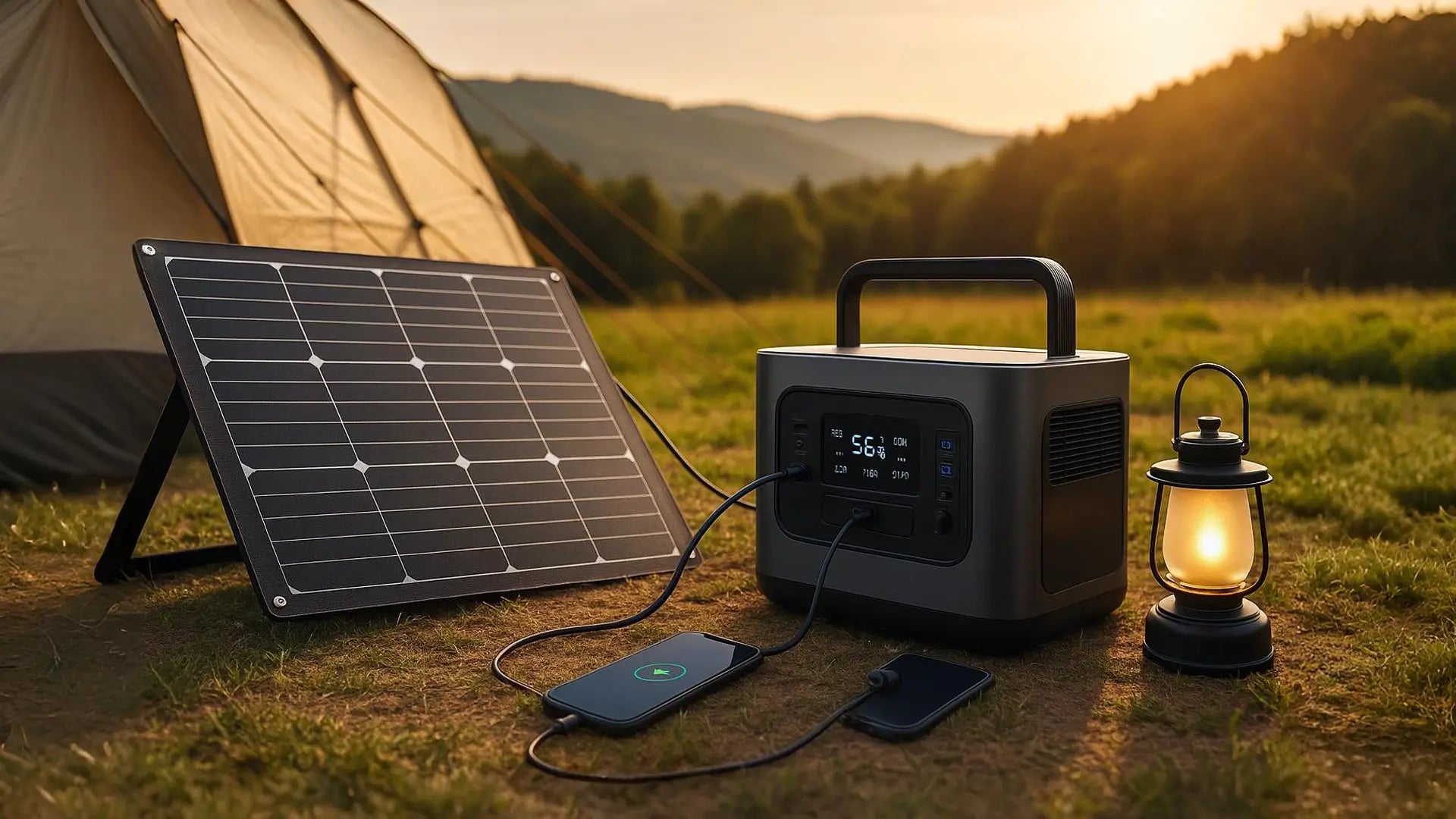 Portable Power Stations and Solar Panels