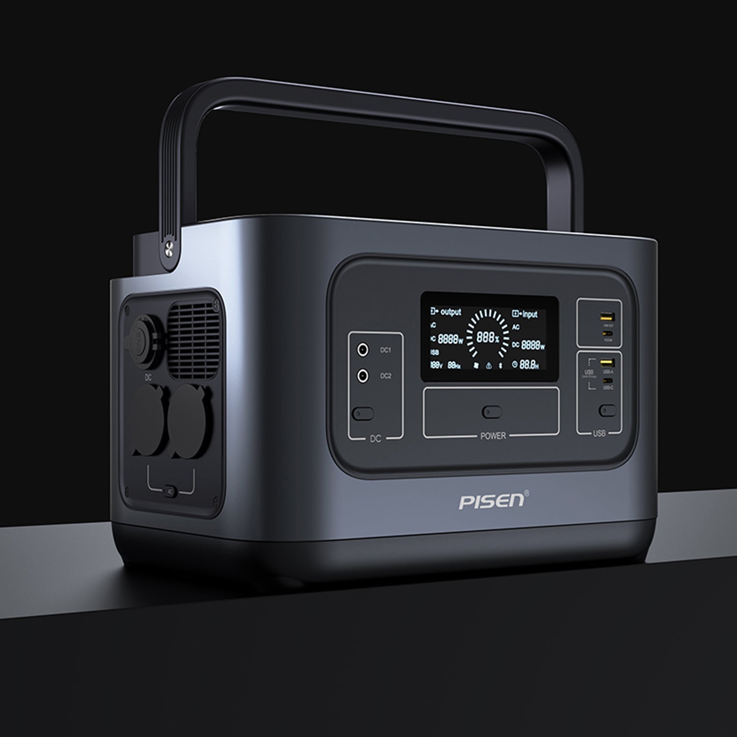 PISEN Portable Super Fast Charging Outdoor Power Station - 1000W | 1008Wh