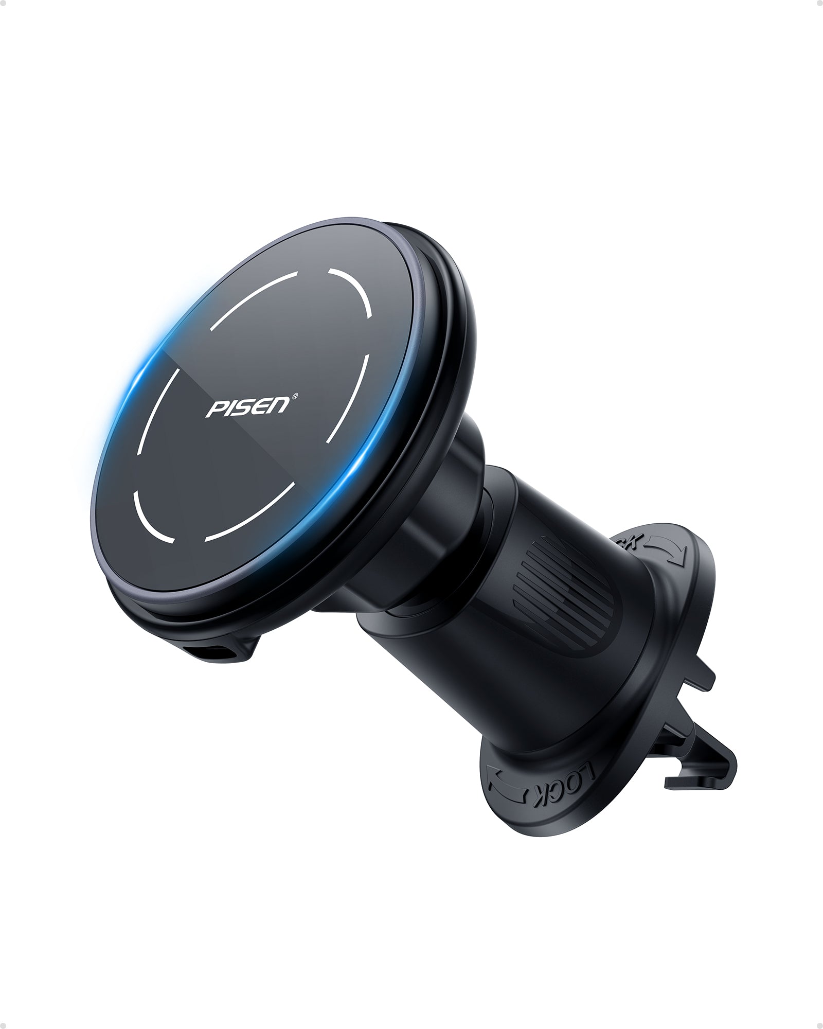 PISEN 15W Qi2 Magnetic Wireless Car Charger 10W