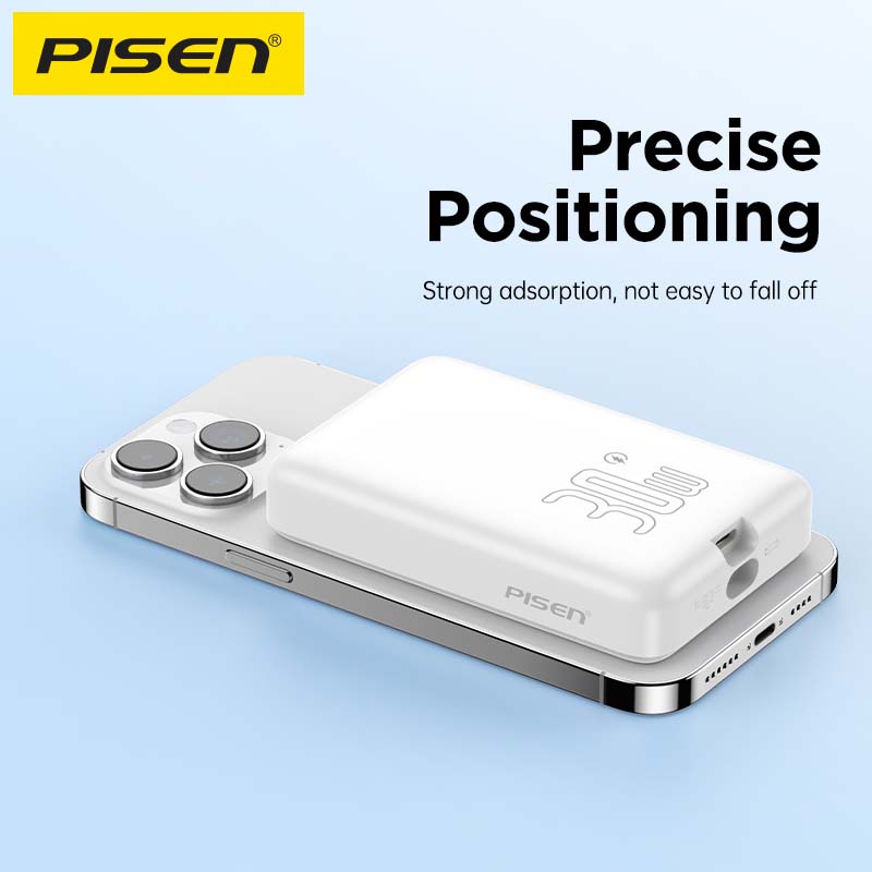 PISEN PowerMag Magnetic 30W 10000mAh Power Bank TP-D113