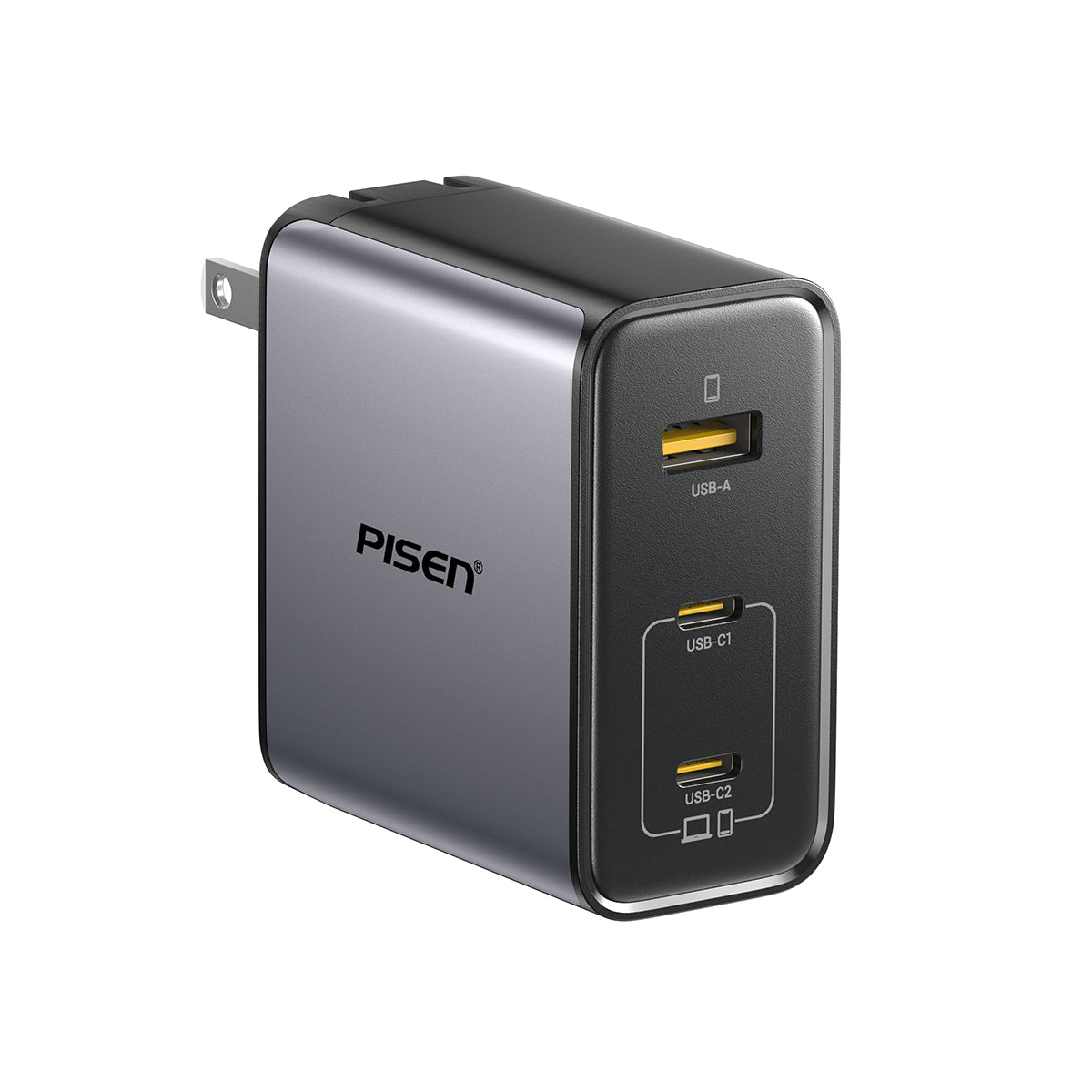 Bolt Pro 100W Charger (3 Ports) - PisenUS