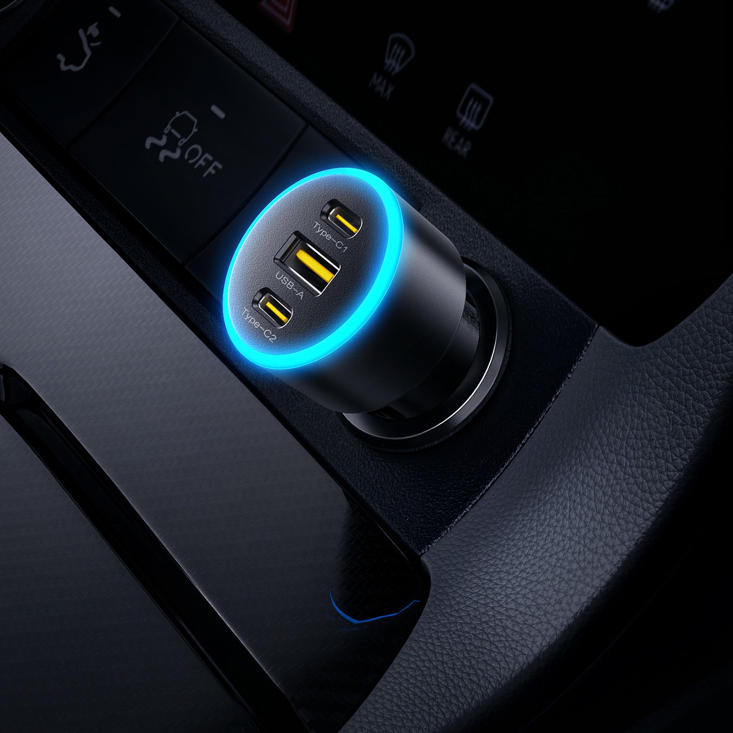 60W USB-C Car Charger