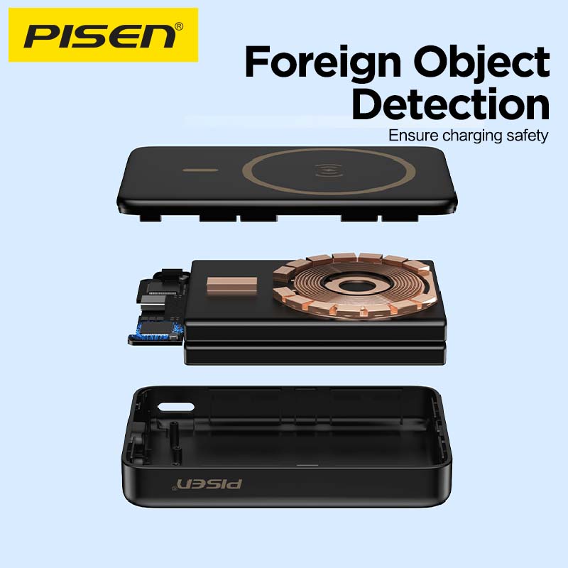 PISEN PowerMag Magnetic 30W 10000mAh Power Bank TP-D113