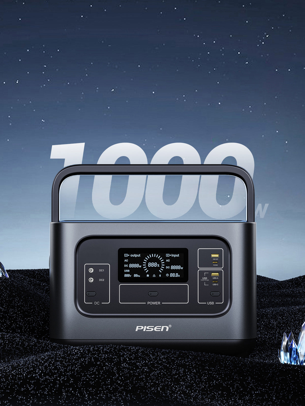 1008Wh Power for Home & Adventure