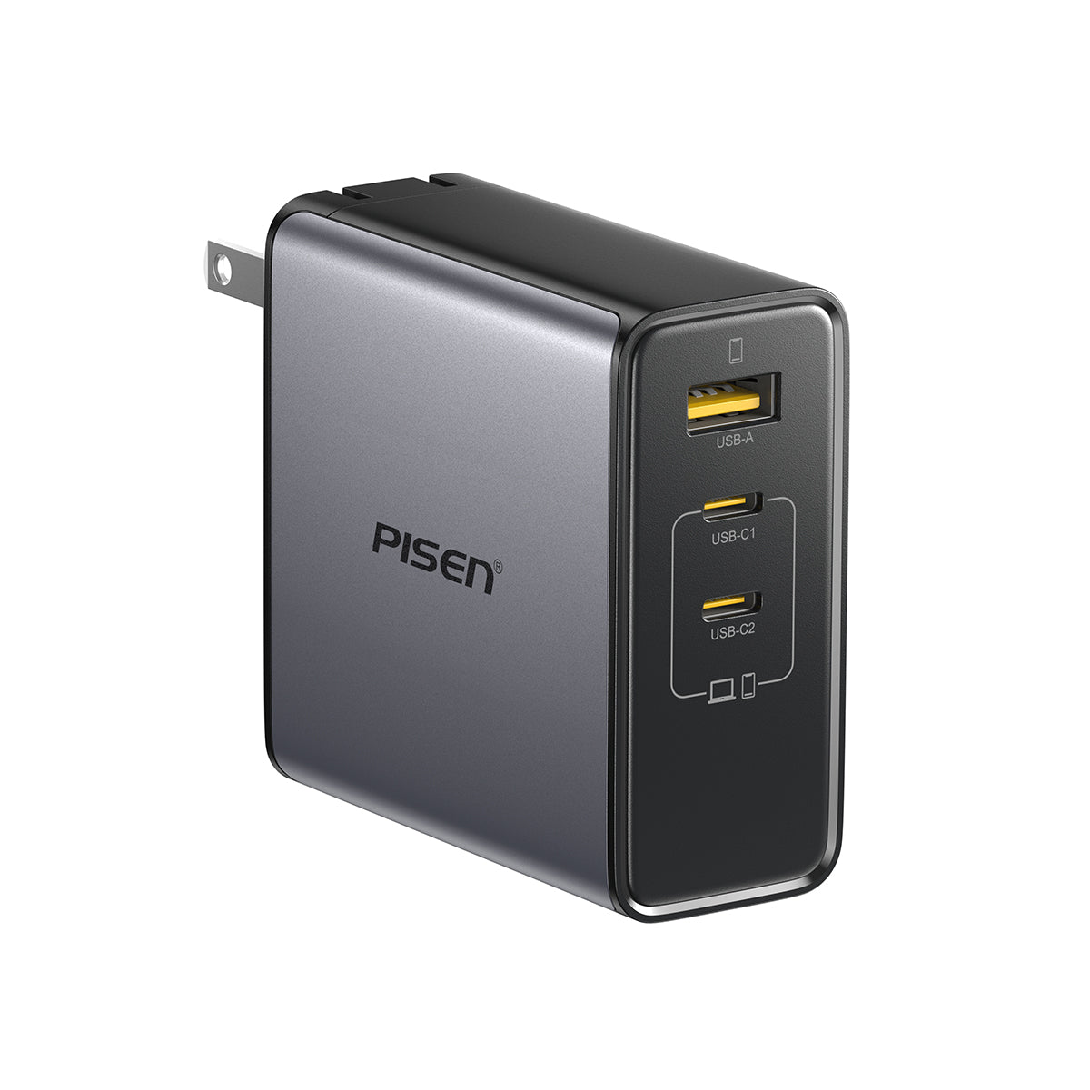 Bolt Pro 140W Charger (3 Ports) - PisenUS