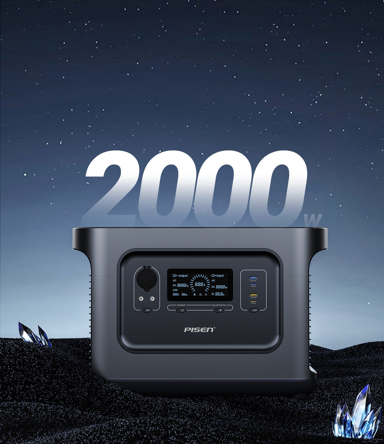 2100Wh Power for Home & Adventure