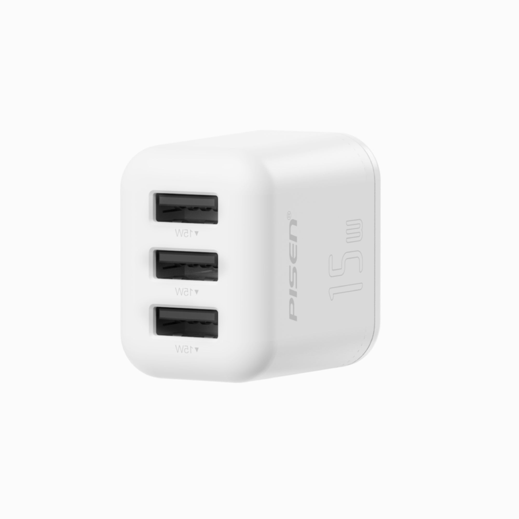 PISEN Mr White Charger 3 USB-A 15W Charger(US) TP-C45 - PisenBiz