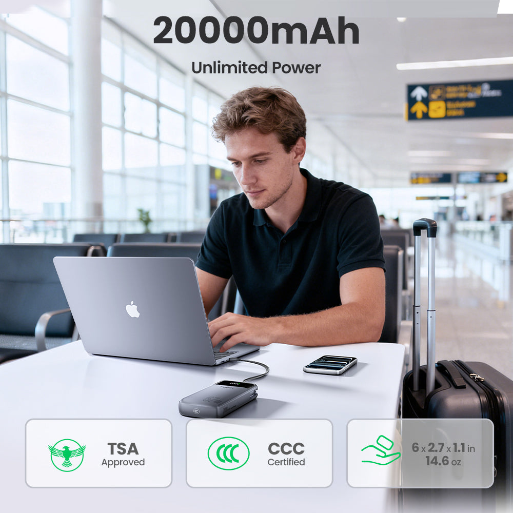 PISEN Bolt 67W 20000mAh Power Bank TP-D108