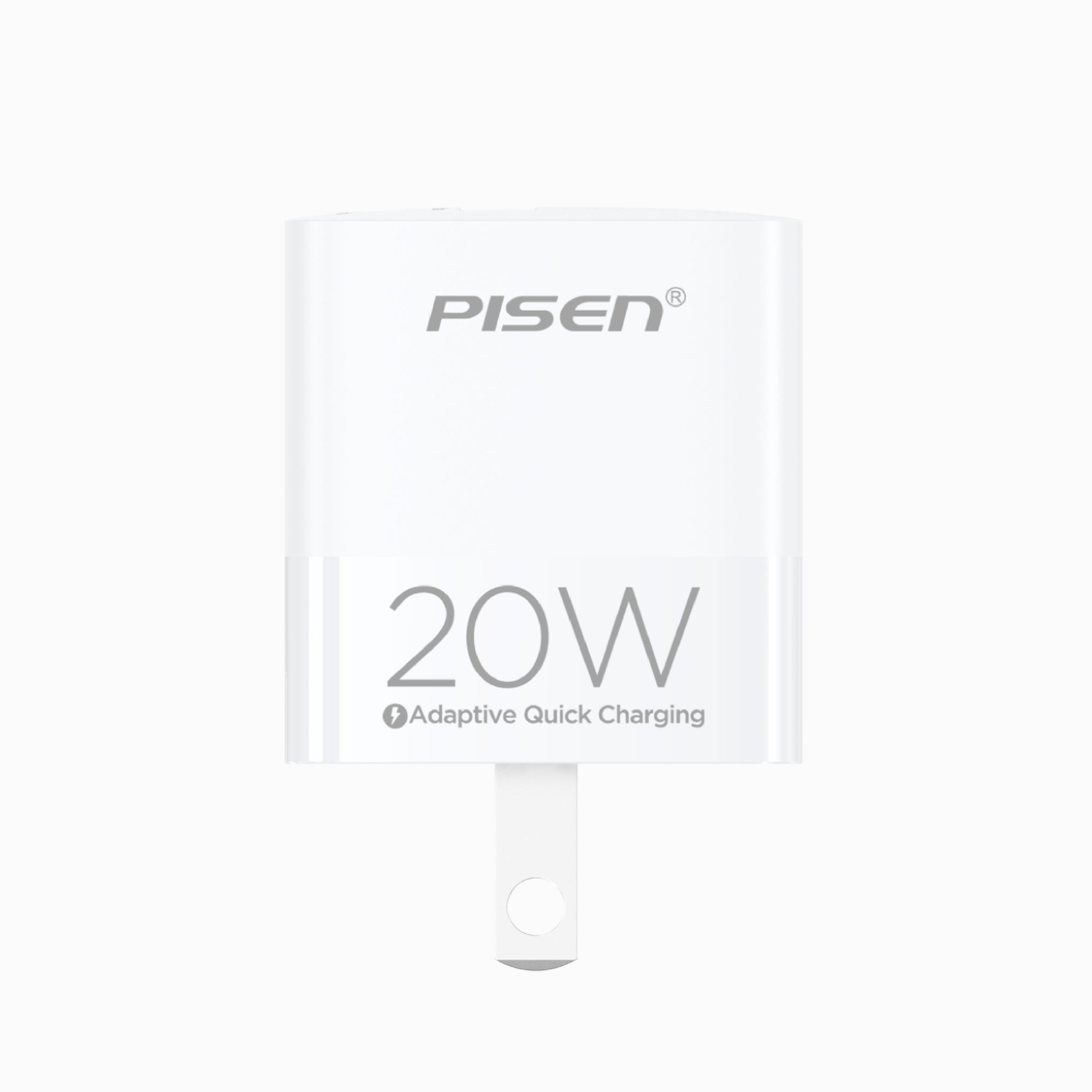 PISEN Quick Foldable USB-A+USB-C 20W Fast Wall Charger(US) TS-C181
