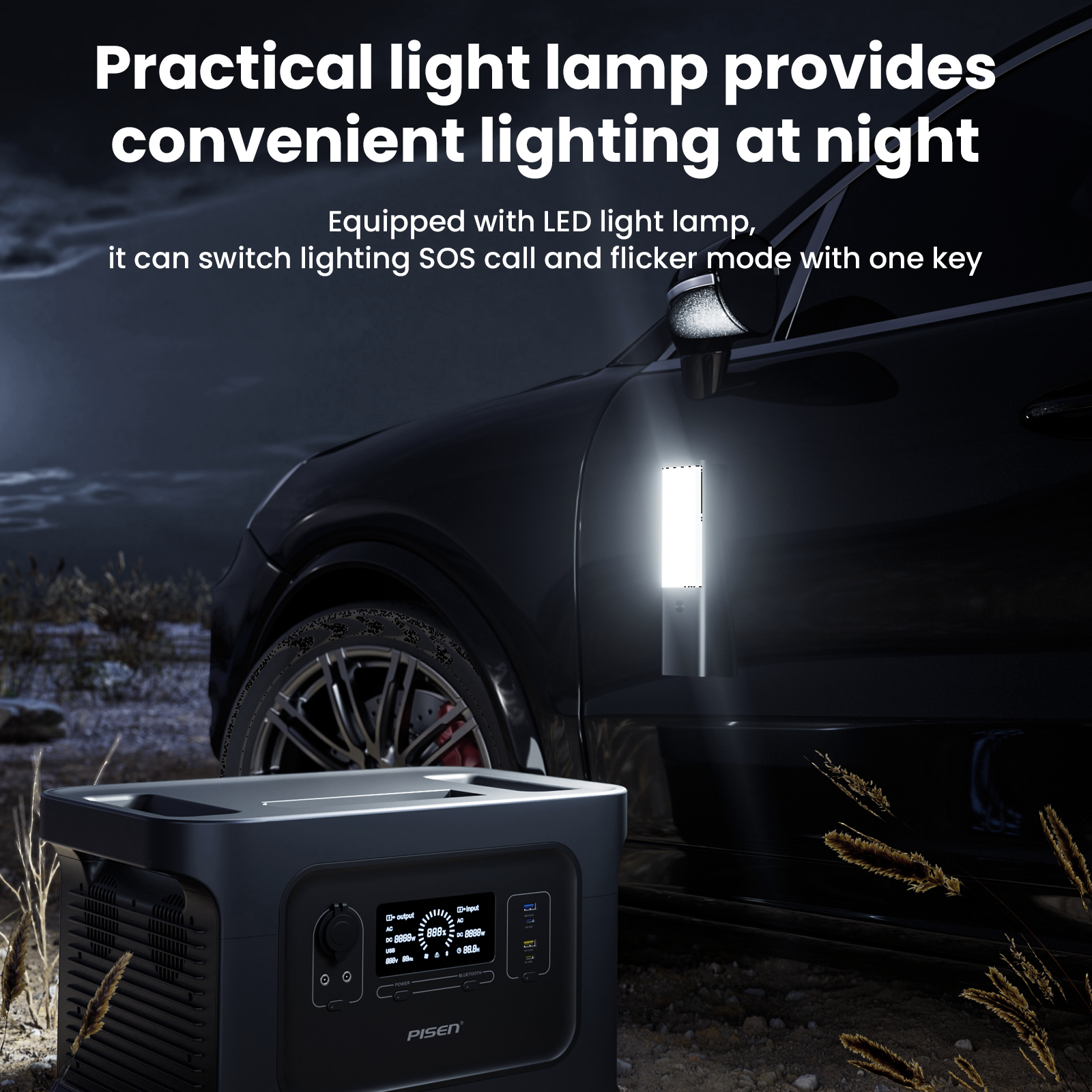 PISEN Outdoor Power Supply 2150.4Wh | 2000W TS-OPS10