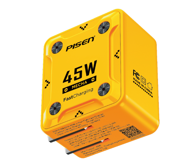 PISEN- Mecha 35/W45W 2-Port Fast Charger