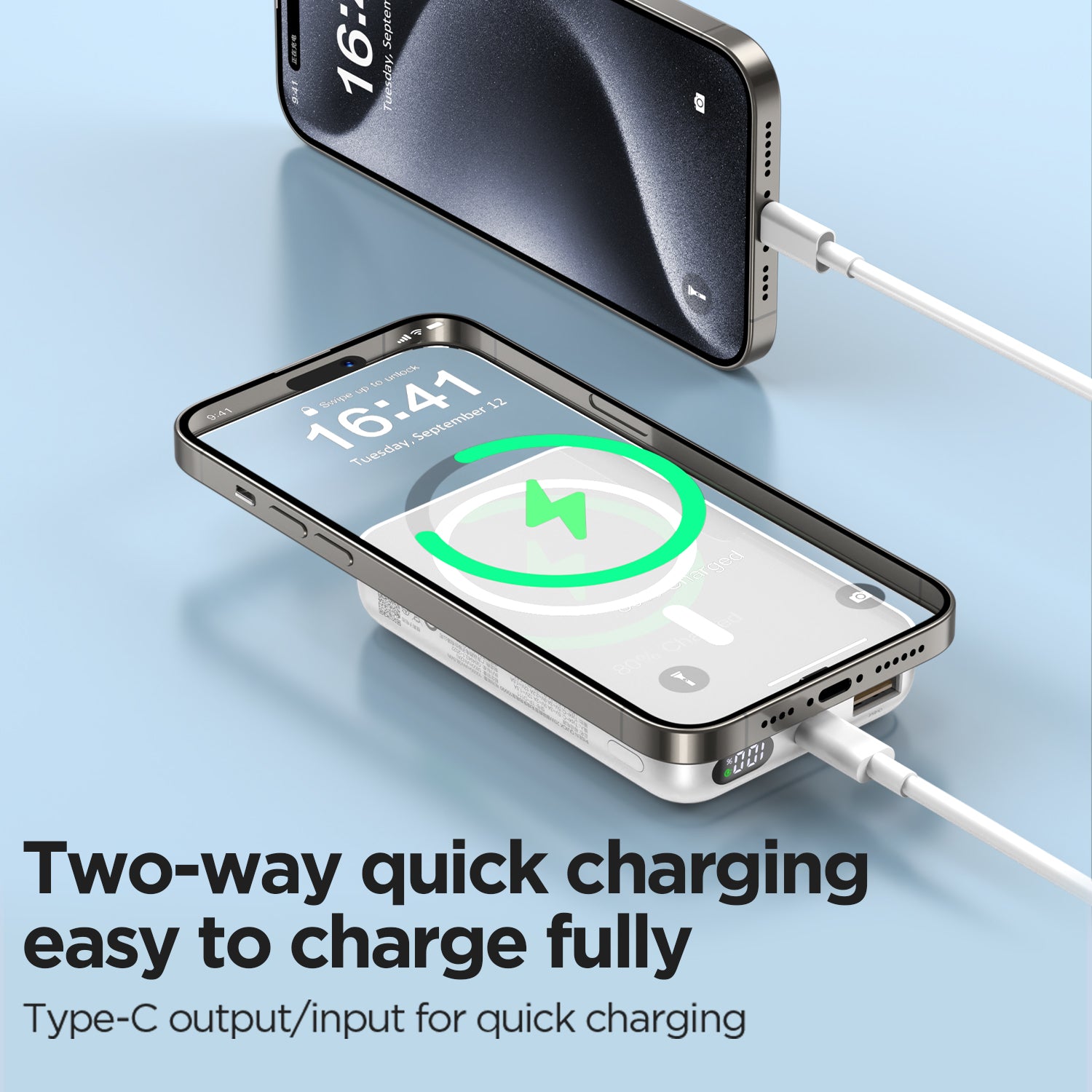 PISEN Quick-PowerMag Magnetic 20W 10000mAh Power Bank TP-D111