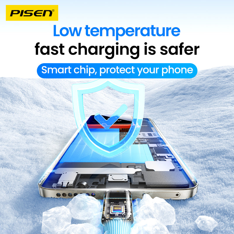 Pisen-NoirSync USB-C TO USB-C 60W Cable(Grey)