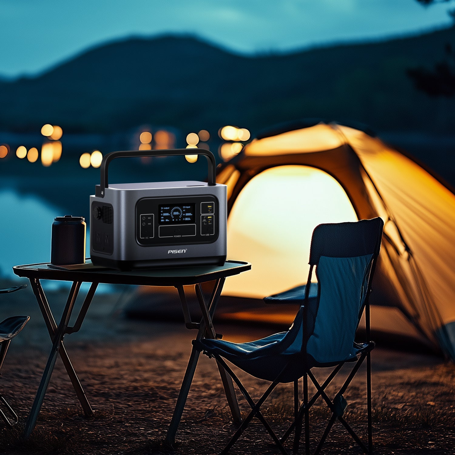 PISEN Portable Super Fast Charging Outdoor Power Station - 1000W | 1008Wh