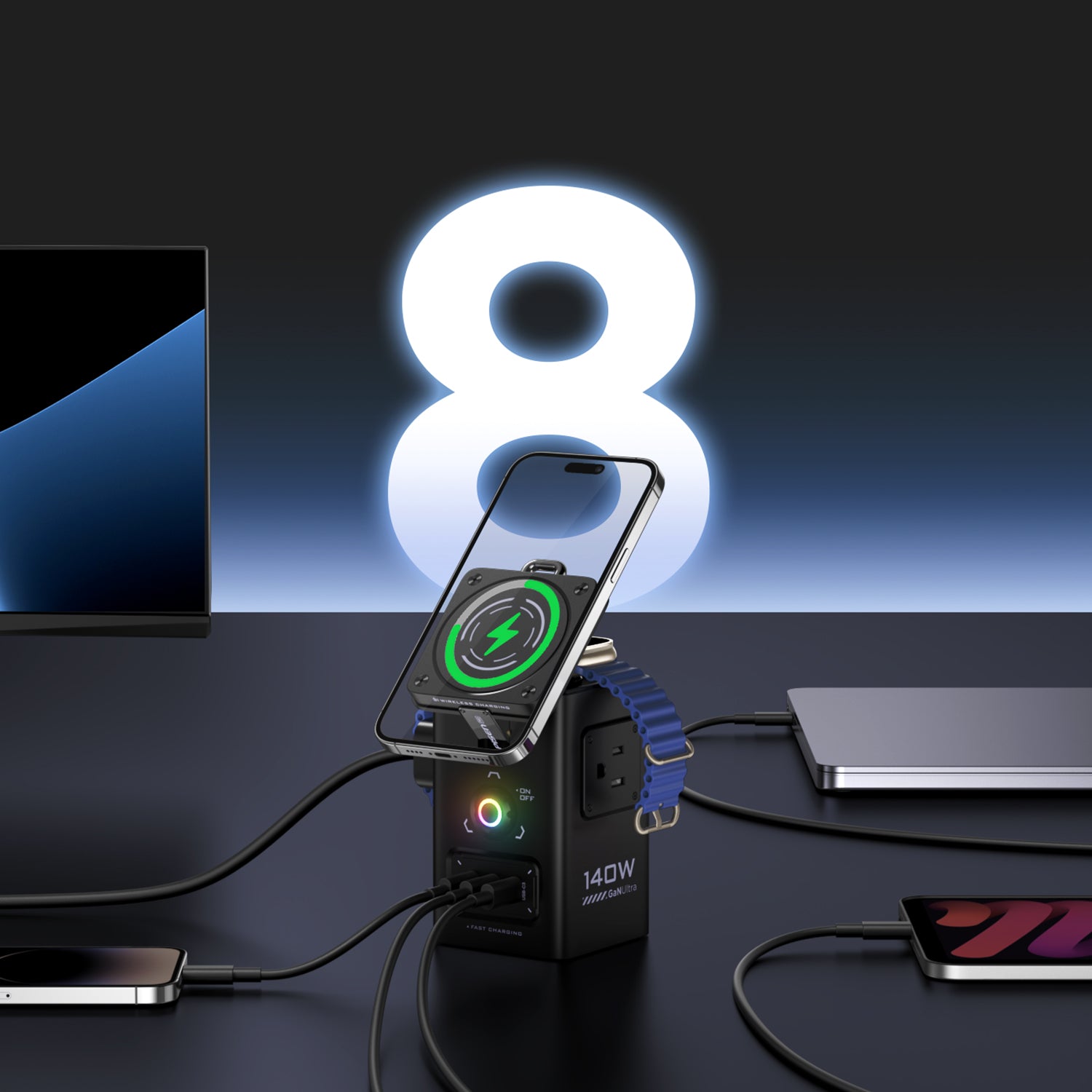 8-in-1 Power Hub