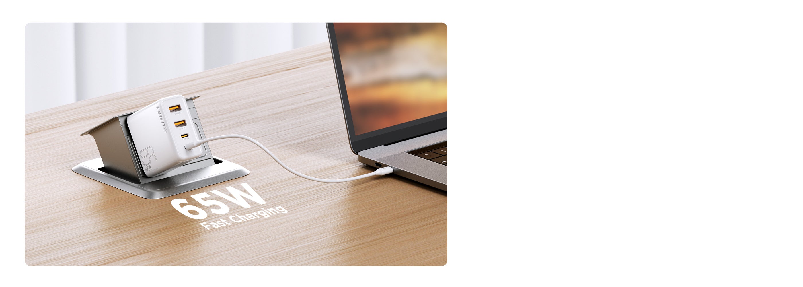 65W C-Port Fast Charging