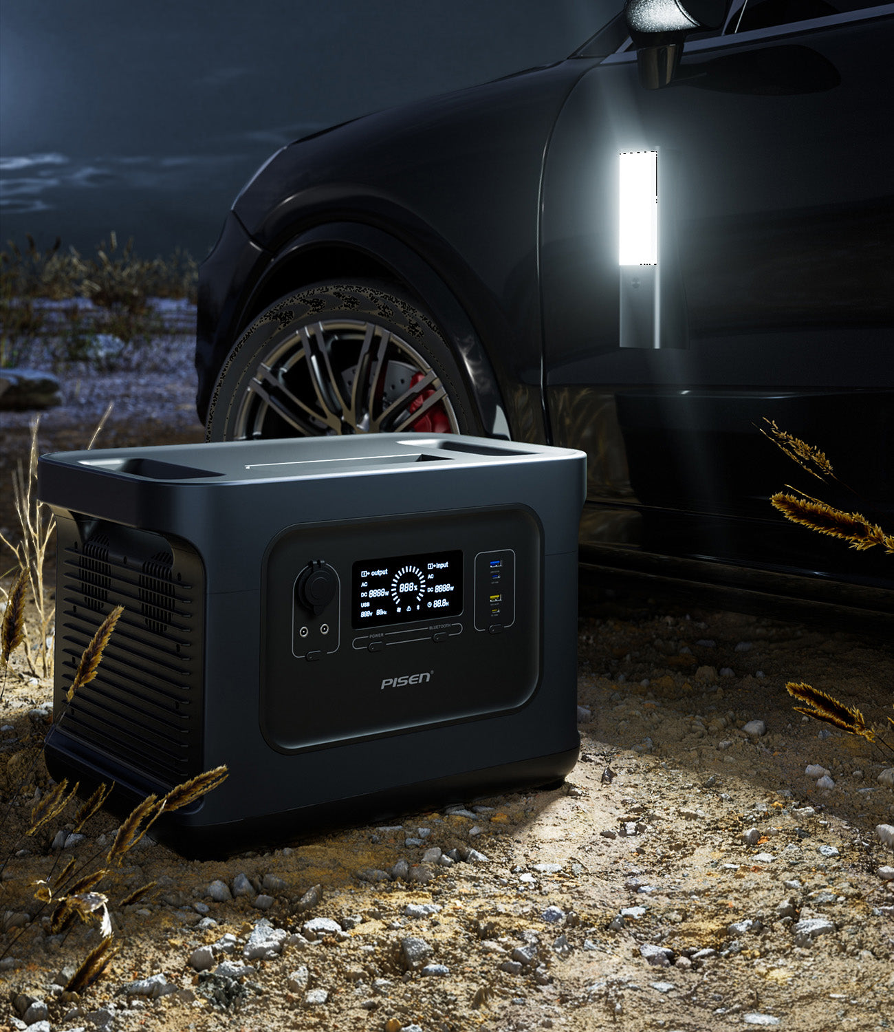 Light Up & Power Up-for Ultimate Convenience