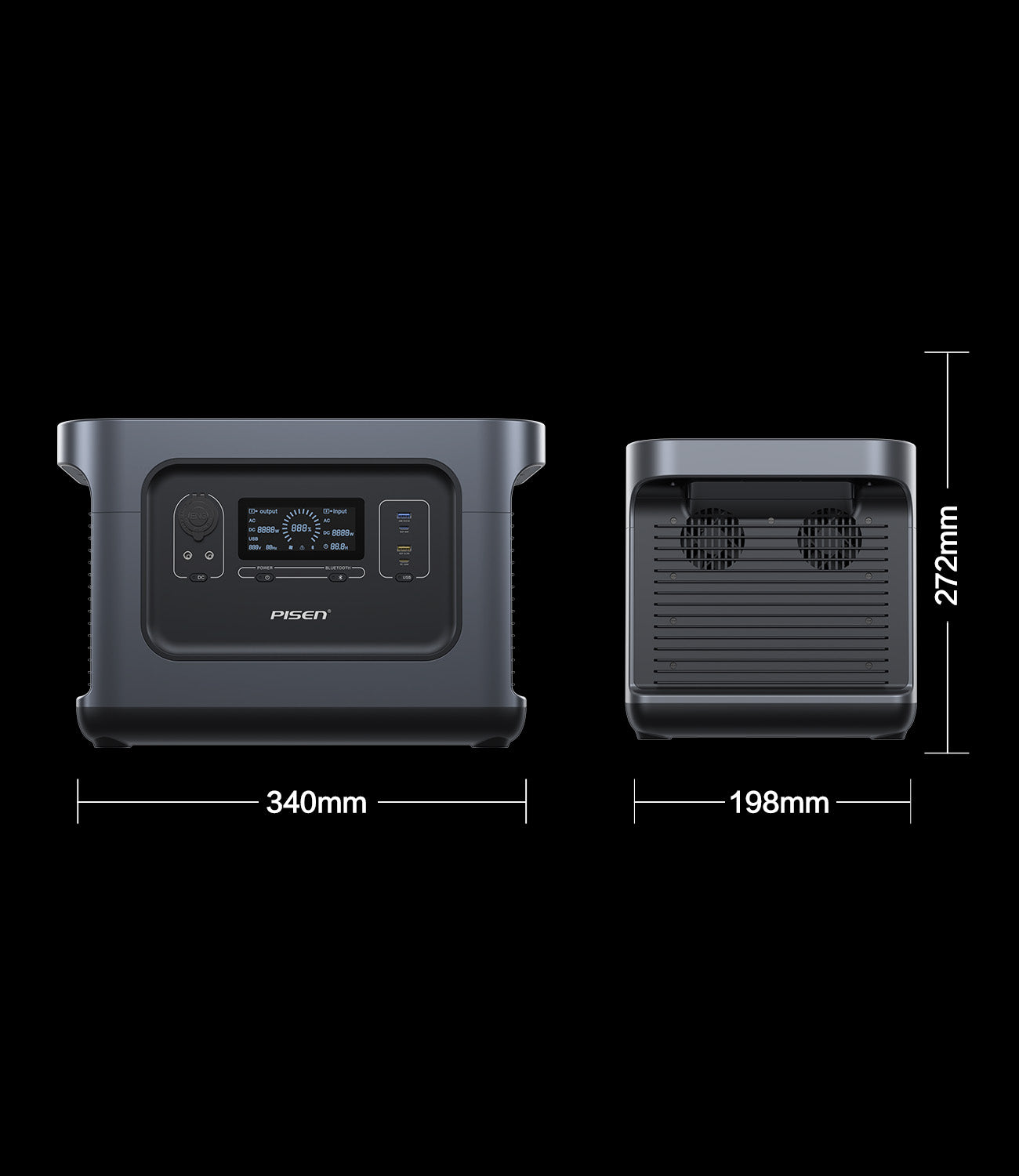 Compact size,   massive capacity!