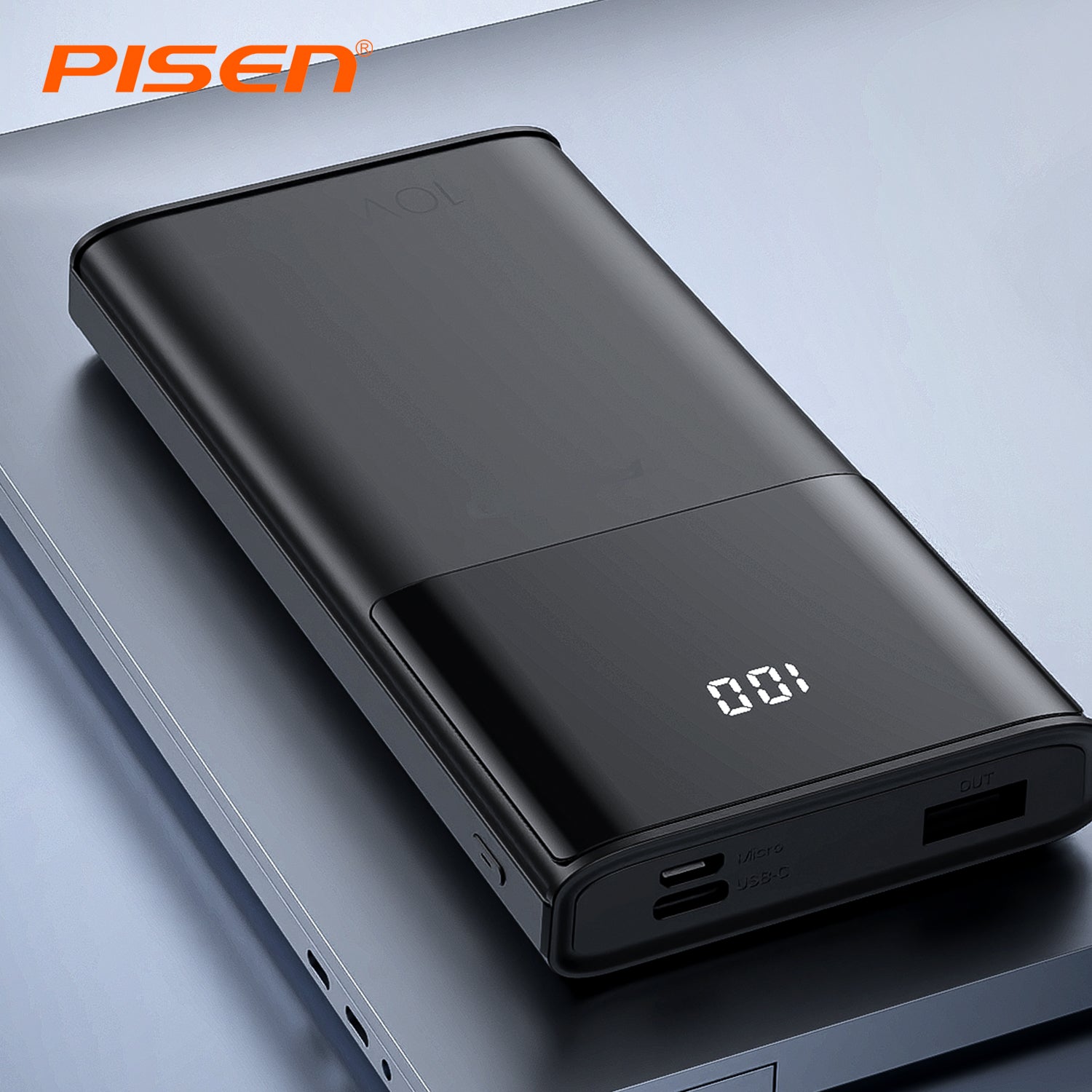 Mr. White Digital Display Power Bank 10000mAh TP-D33