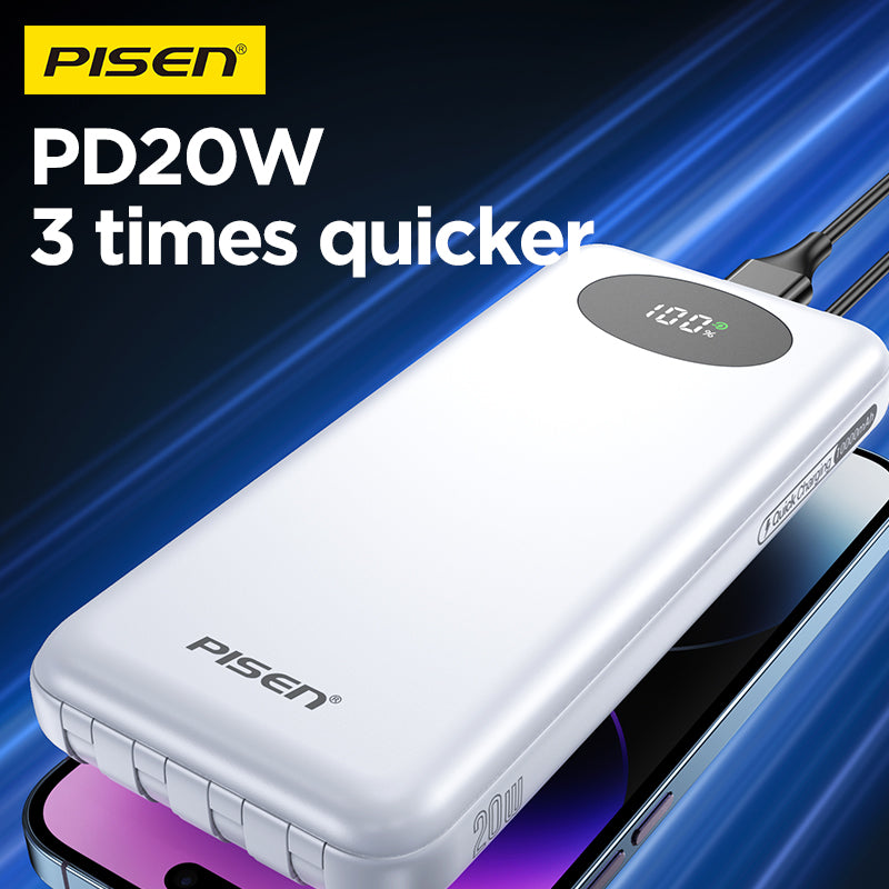 PowerLink 4 in 1 Fast Charging 10000mAh Power Bank