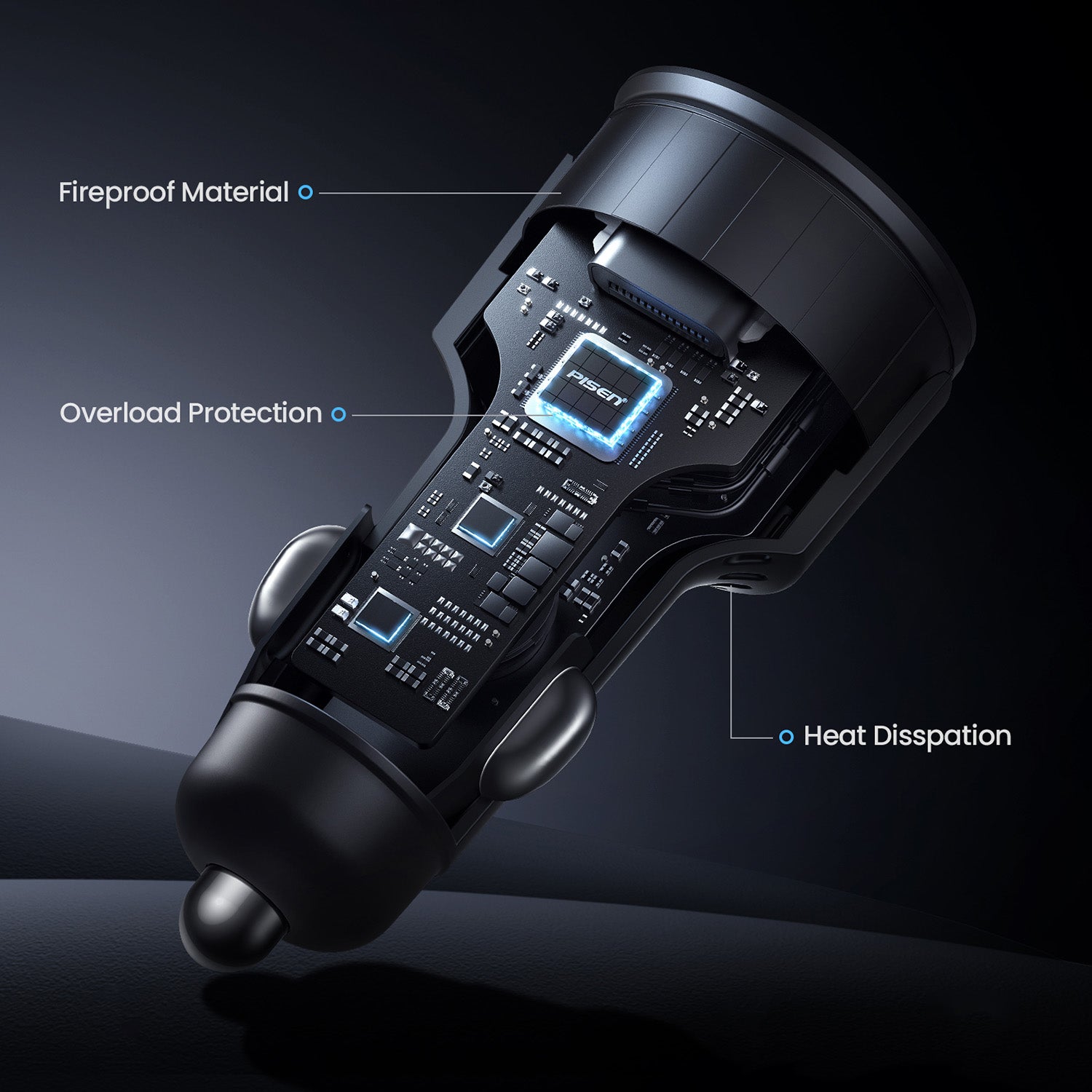 60W USB-C Car Charger