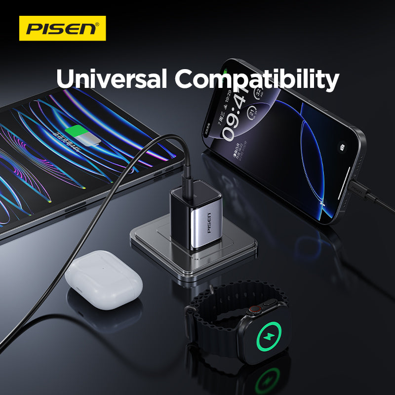 PISEN BOLT Lite 30W 1-Port GaN Fast Charger(US) TP-C62