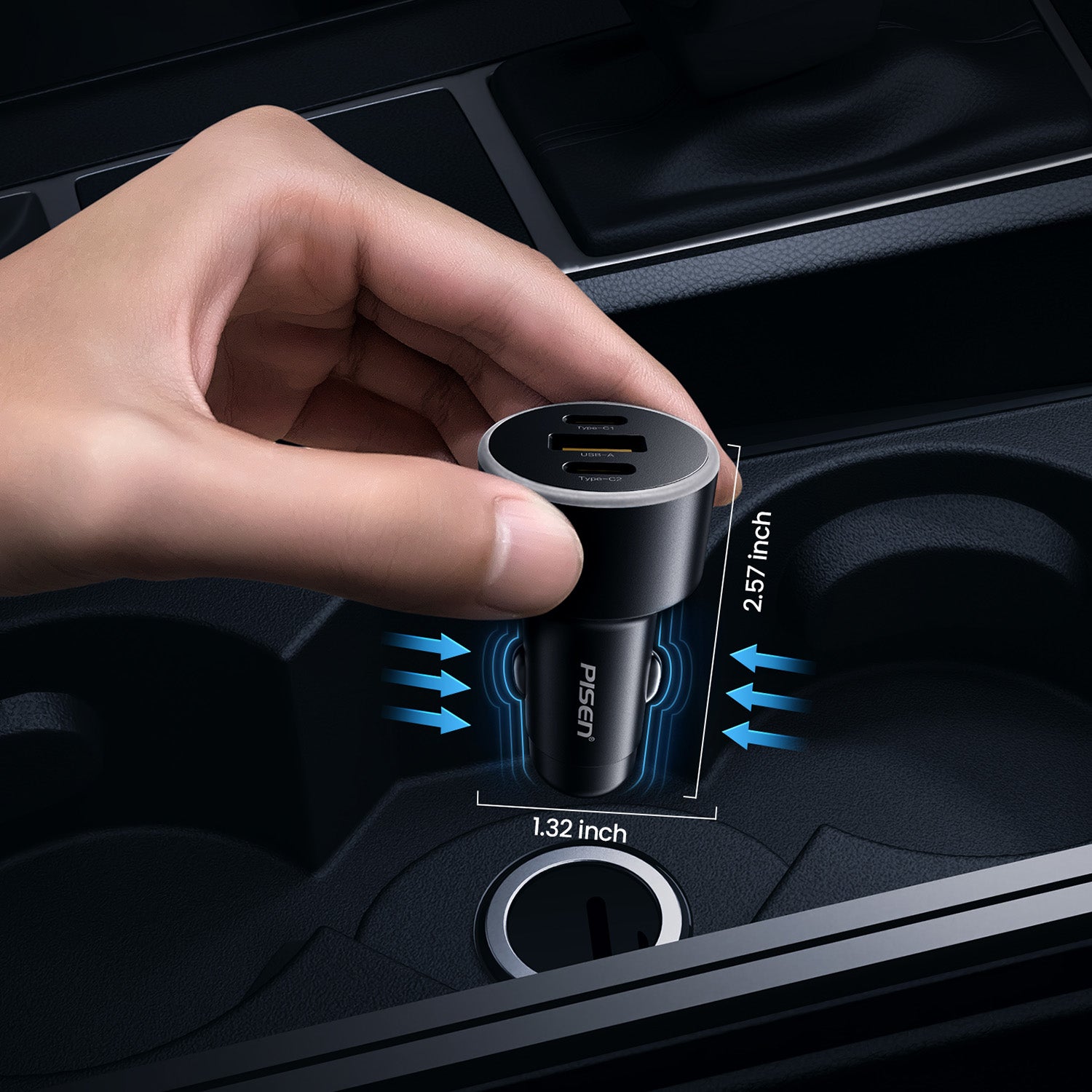 60W USB-C Car Charger