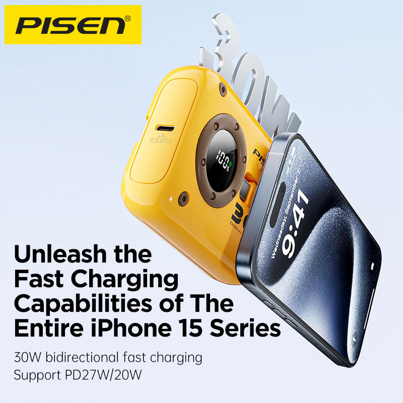 PISEN Powerpix 30W mini 10000mAh Power Bank TS-D373