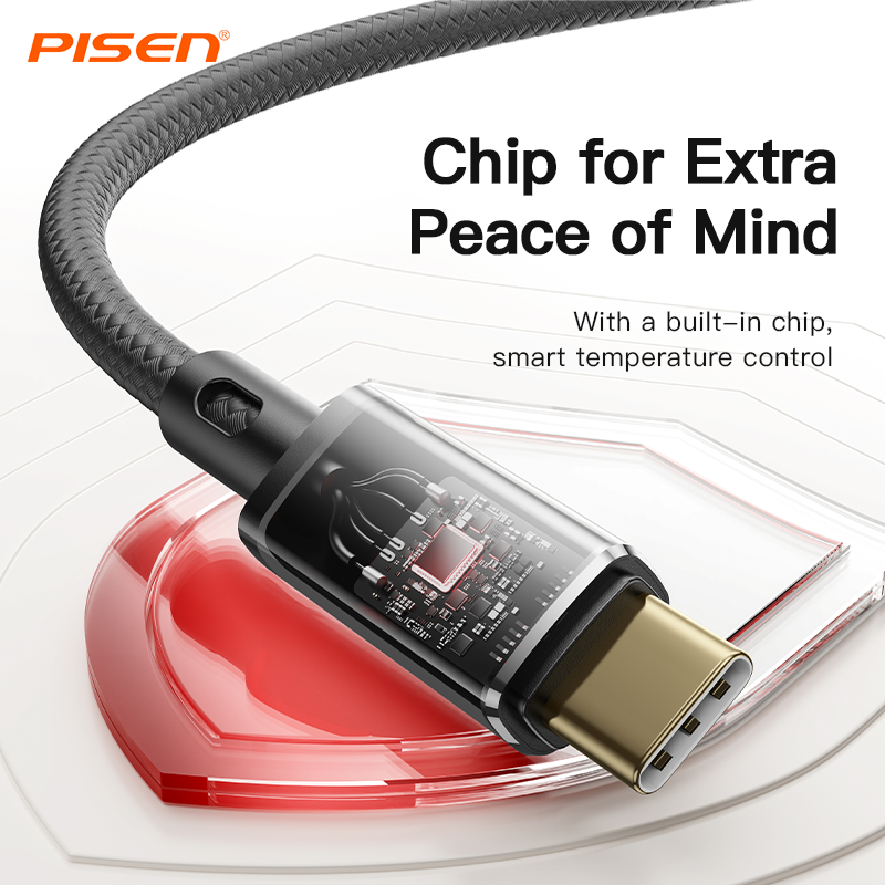 PISEN Platinum USB-A to USB-C Cable AC07-1000
