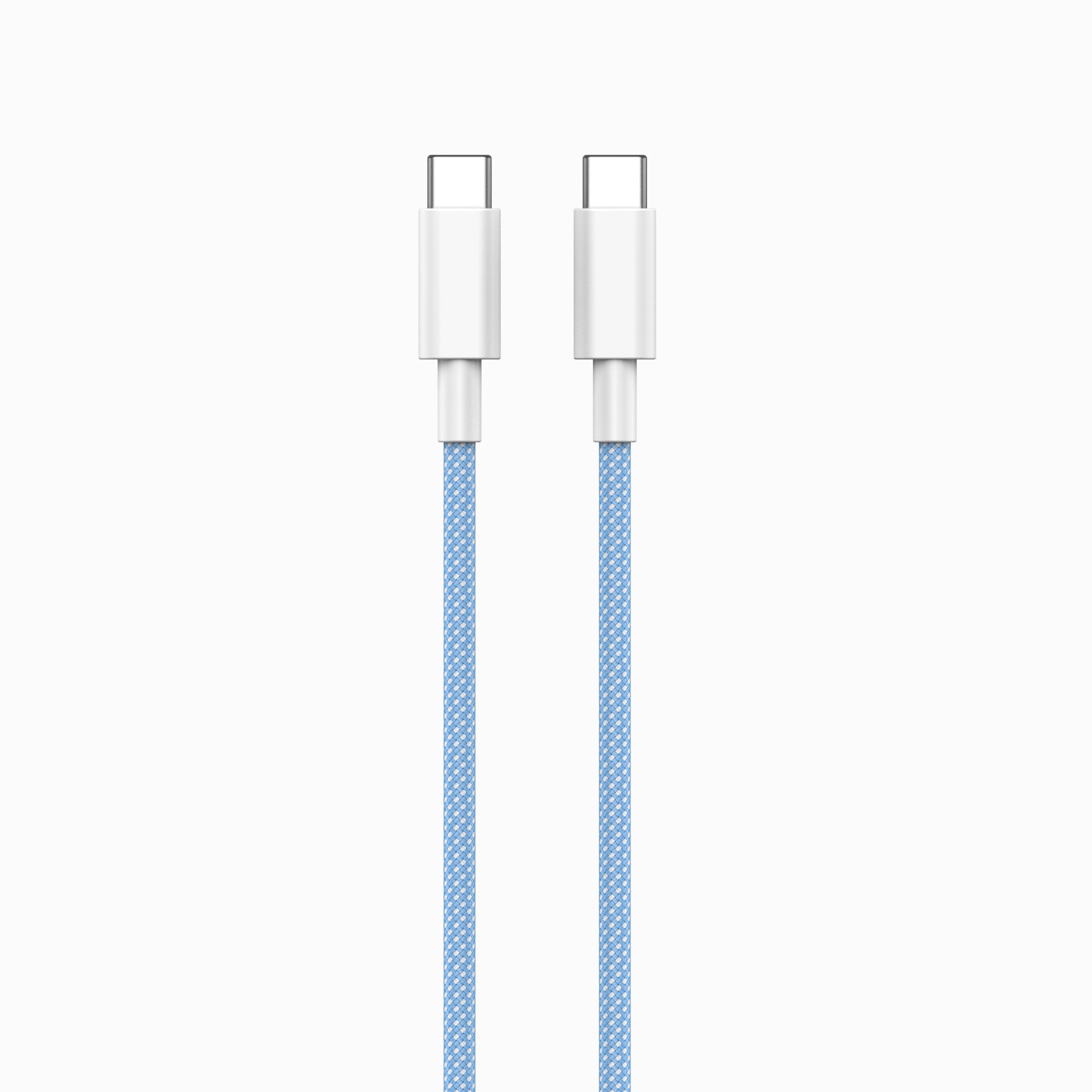 PISEN PRO C to C 60W colorful braided data cable CC12-1000 - PisenBiz