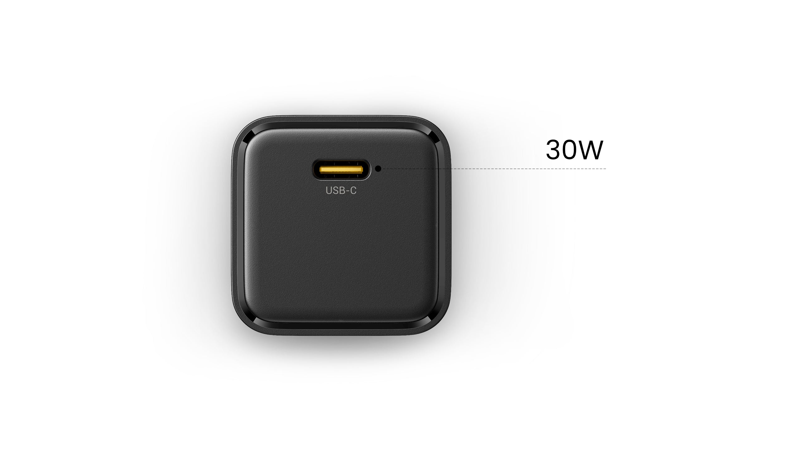 One Port USB C Charger 30W