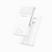 PISEN PowerView 2 in 1 Faster Charging 10000mAh Power Bank (Whiite) TP-D067