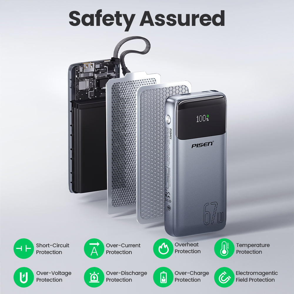 PISEN Bolt 67W 20000mAh Power Bank TP-D108