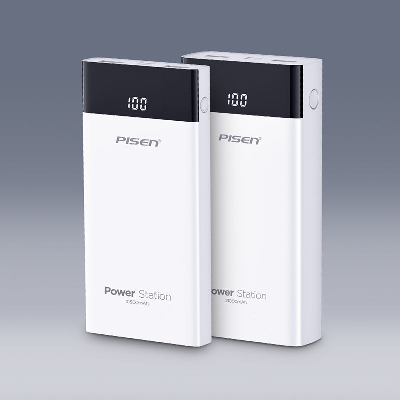 PISEN Mr White Power Station 10500mAh Power Bank TS-D322A